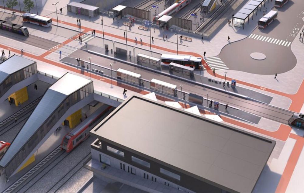 Gare Howald city